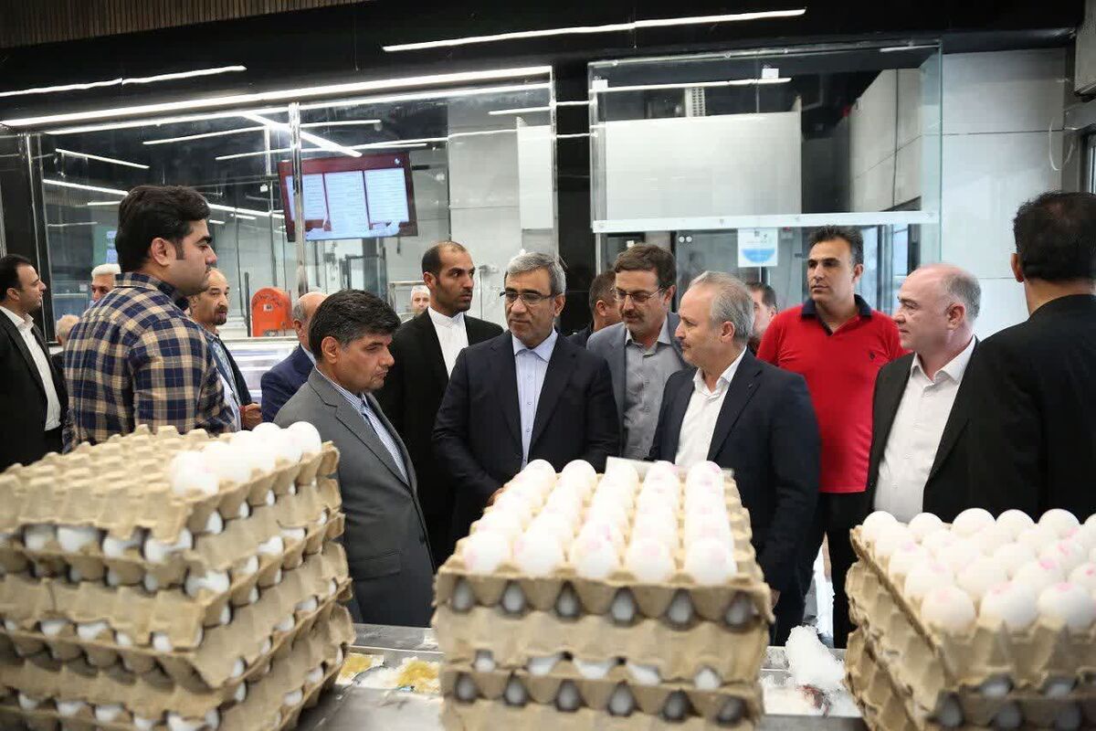 بازدید سرزده استاندار خراسان رضوی از بازار گوشت، مرغ و برنج در میدان استقلال مشهد