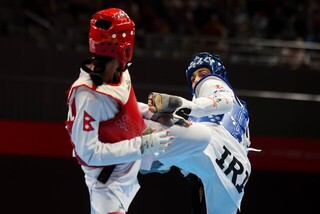 ملیکا میرحسینی پنجمین حذف شده تکواندو  ایران در قهرمانی جهان