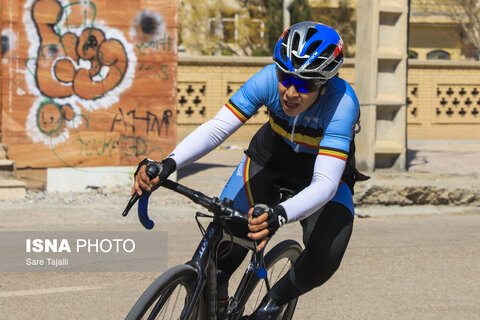 عکس روز | لیگ برتر دوچرخه‌سواری سرعت بانوان - کرمان