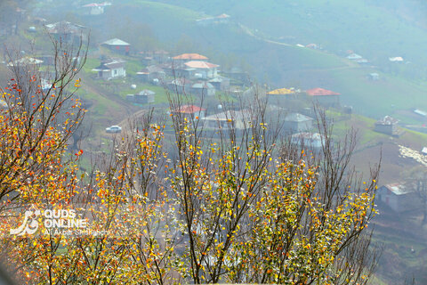 گزارش تصویری | طبیعت زیبای پاییزی جاده اسالم به خلخال