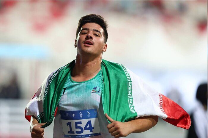 صمیمی در پرتاب دیسک برنز گرفت