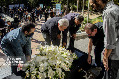 گزارش تصویری | تشییع پیکر «واحد خاکدان»