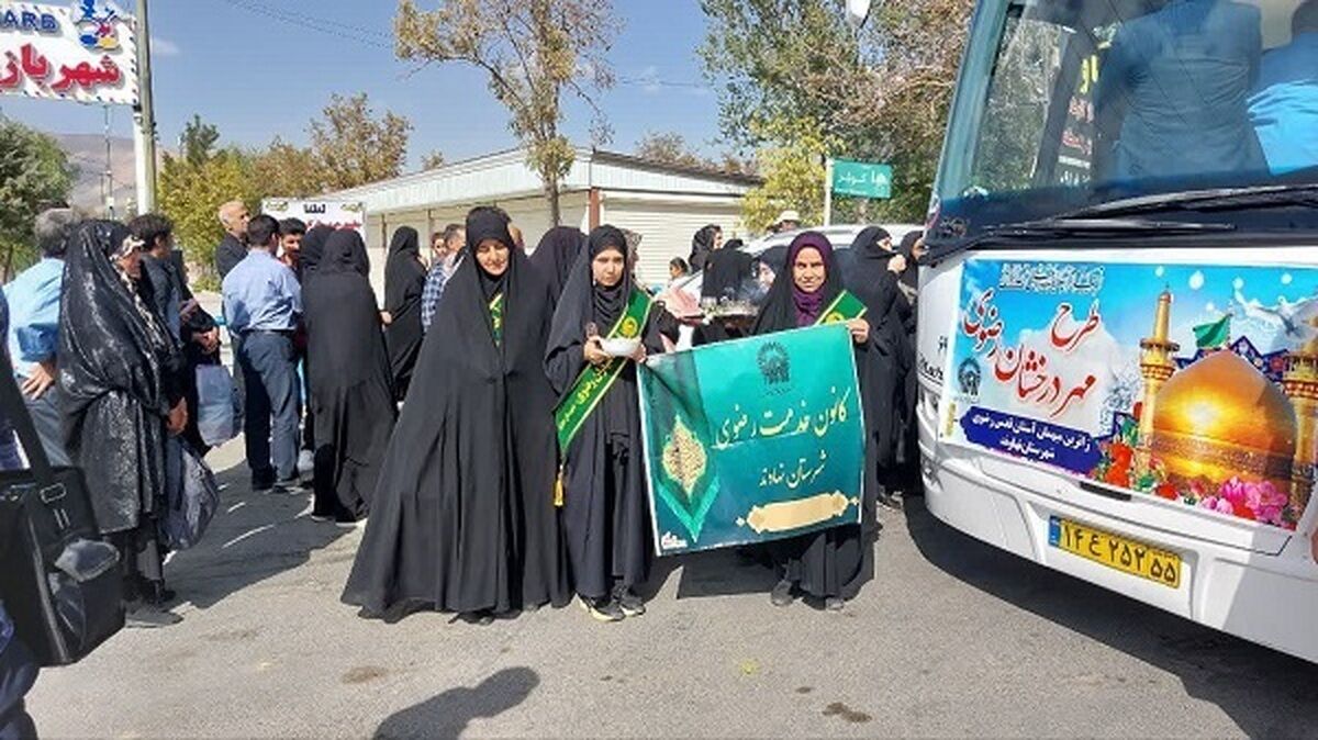 اعزام ۴۴ زائر اولی شهرستان نهاوند به مشهد مقدس