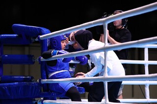 شرافتمند فینالیست شد/ برنز دختر بوکسور ایران با شکست در اولین مبارزه!