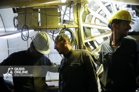 گزارش تصویری | بازدید از طرح تامین آب مشهد از رودخانه‌های مرزی یال شمالی هزار مسجد