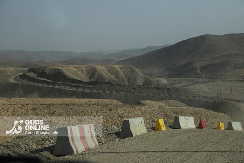 گزارش تصویری | بازدید از طرح تامین آب مشهد از رودخانه‌های مرزی یال شمالی هزار مسجد