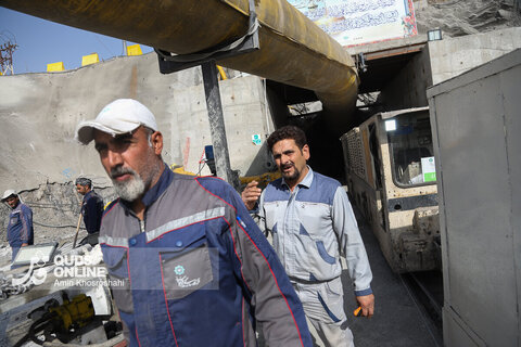 گزارش تصویری | بازدید از طرح تامین آب مشهد از رودخانه‌های مرزی یال شمالی هزار مسجد