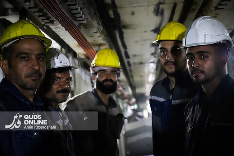 گزارش تصویری | بازدید از طرح تامین آب مشهد از رودخانه‌های مرزی یال شمالی هزار مسجد