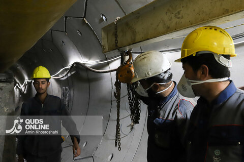 گزارش تصویری | بازدید از طرح تامین آب مشهد از رودخانه‌های مرزی یال شمالی هزار مسجد