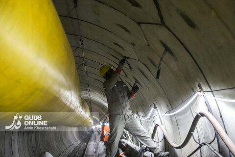 گزارش تصویری | بازدید از طرح تامین آب مشهد از رودخانه‌های مرزی یال شمالی هزار مسجد