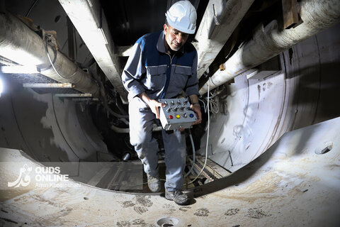 گزارش تصویری | بازدید از طرح تامین آب مشهد از رودخانه‌های مرزی یال شمالی هزار مسجد