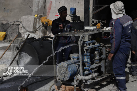 گزارش تصویری | بازدید از طرح تامین آب مشهد از رودخانه‌های مرزی یال شمالی هزار مسجد