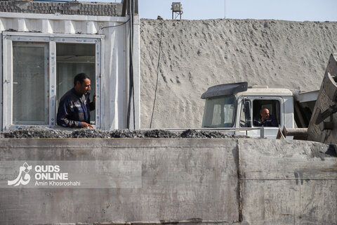 گزارش تصویری | بازدید از طرح تامین آب مشهد از رودخانه‌های مرزی یال شمالی هزار مسجد