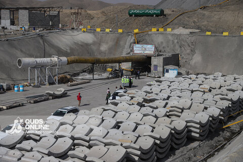 گزارش تصویری | بازدید از طرح تامین آب مشهد از رودخانه‌های مرزی یال شمالی هزار مسجد