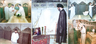 غبار عرش مکانی ز آستان رضا(ع)