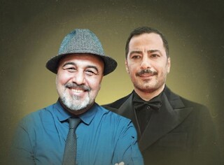 رضا عطاران و نوید محمدزاده در «دانه‌های انگور»