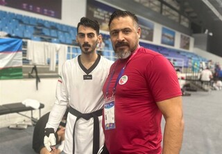 تکواندو قهرمانی جهان | بختیاری به نیمه نهایی صعود کرد/ مدال برنز نماینده ایران قطعی شد