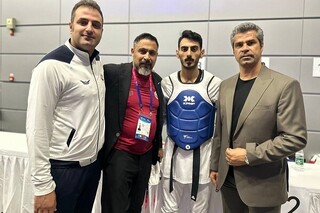 تکواندو قهرمانی جهان - چین/ بختیاری به مدال برنز بسنده کرد