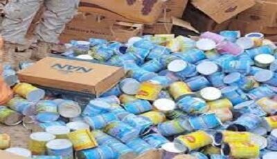 کشف شیرخشک‌های قاچاق در مرز میرجاوه سیستان و بلوچستان