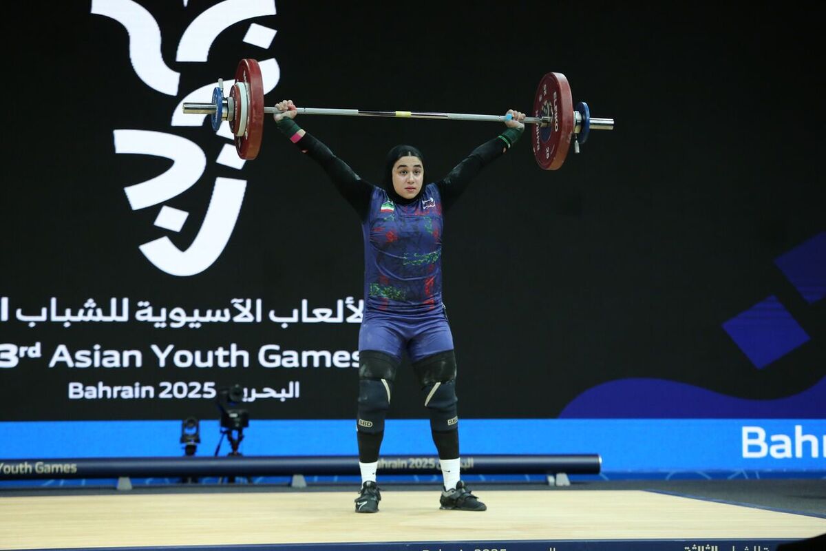 وزنه‌برداری بازی‌های آسیایی جوانان؛ نسیم قاسمی به نقره یک‌ضرب رسید