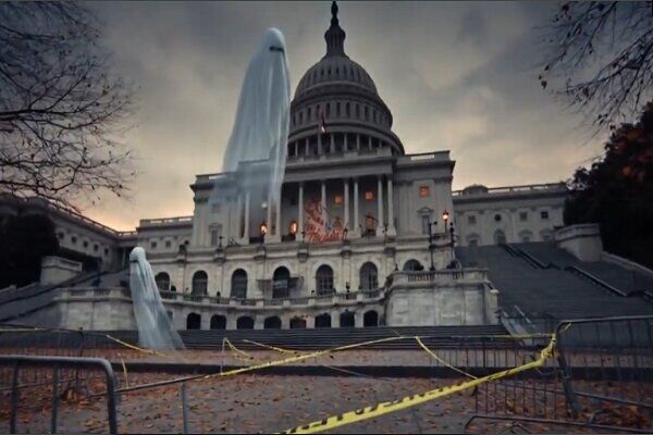 «ارواح دموکرات‌ها»؛ ویدئوی منتشر شده از سوی کاخ سفید در شب «هالووین»