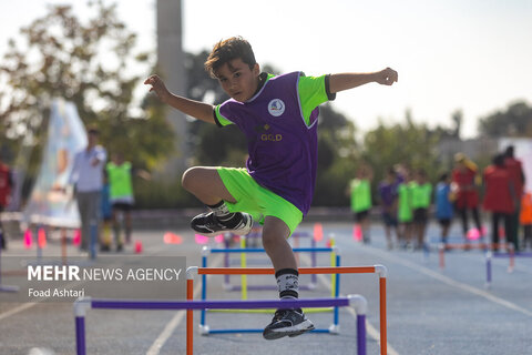نخستین فستیوال دوومیدانی کودکان ایران