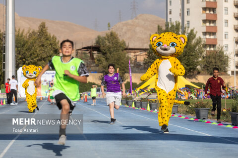 نخستین فستیوال دوومیدانی کودکان ایران