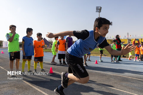 نخستین فستیوال دوومیدانی کودکان ایران