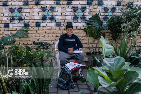 مهدی رضایی ۱۴ ساله ، دوست دارم مهندس کشاورزی شوم .