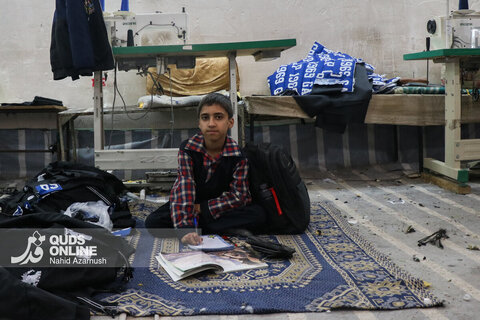 سجاد بامیان ۱۱ساله ، دوست دارم مکانیک شوم.