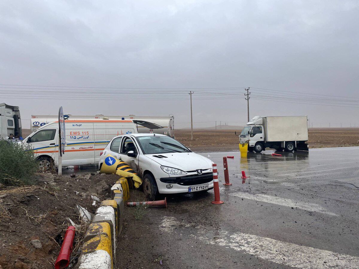 مصدومیت ۱۰ نفر در پی ۲ حادثه رانندگی در قوچان