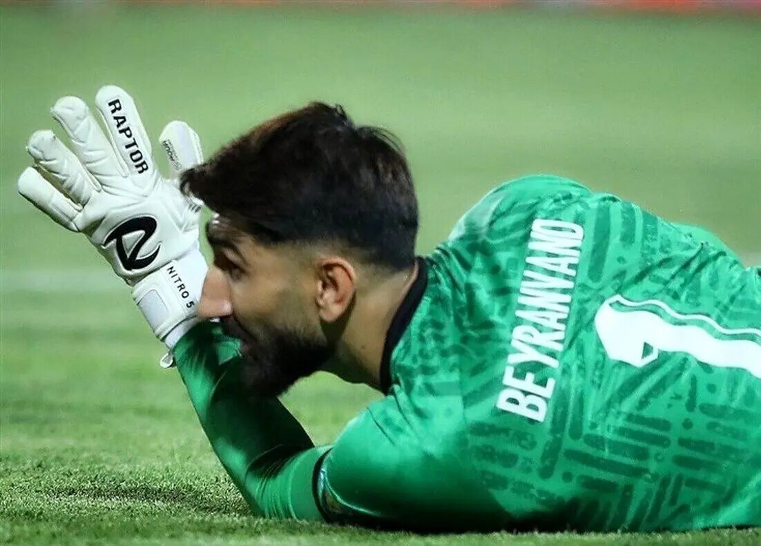 بیرانوند بازیکن برتر دیدار تراکتور-الشرطه شد