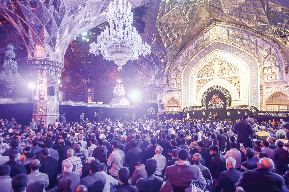 فاطمیه زهرای بتول(س) در آستان بضعة الرسول(ص)