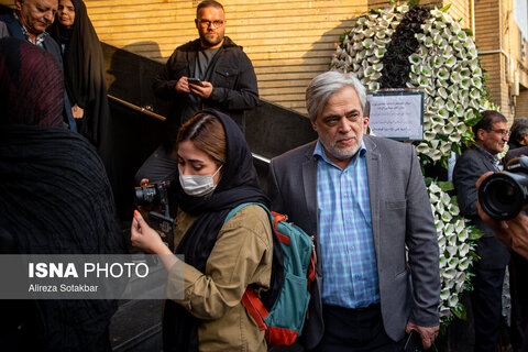 مراسم ترحیم سیدمحمد تاج‌زاده