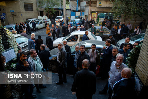 مراسم ترحیم سیدمحمد تاج‌زاده