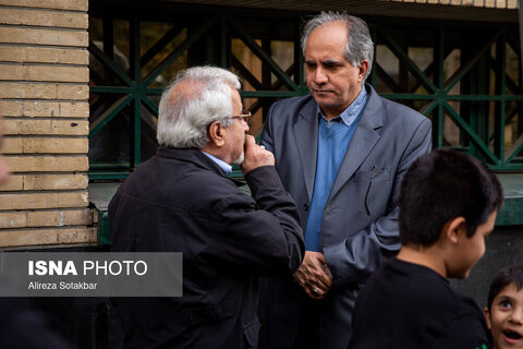 مراسم ترحیم سیدمحمد تاج‌زاده