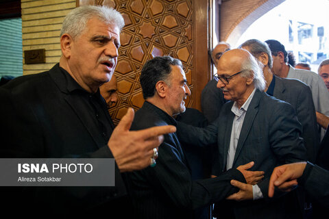 مراسم ترحیم سیدمحمد تاج‌زاده