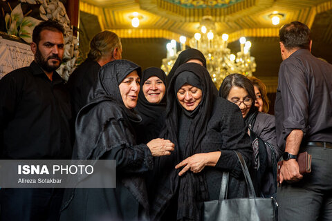 مراسم ترحیم سیدمحمد تاج‌زاده