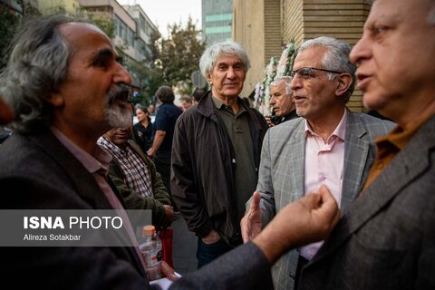 مراسم ترحیم سیدمحمد تاج‌زاده