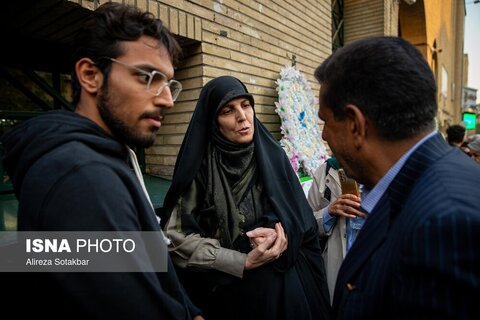 مراسم ترحیم سیدمحمد تاج‌زاده