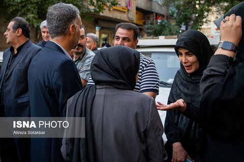 مراسم ترحیم سیدمحمد تاج‌زاده