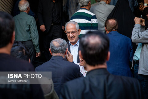 مراسم ترحیم سیدمحمد تاج‌زاده