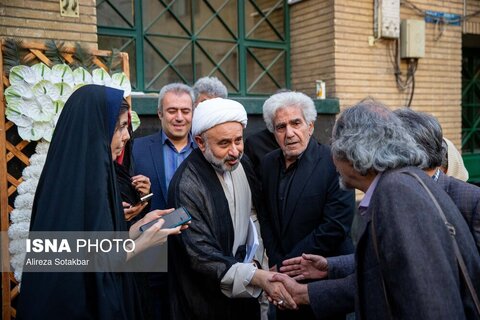 مراسم ترحیم سیدمحمد تاج‌زاده