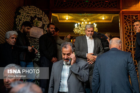 مراسم ترحیم سیدمحمد تاج‌زاده