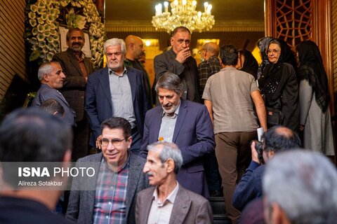 مراسم ترحیم سیدمحمد تاج‌زاده