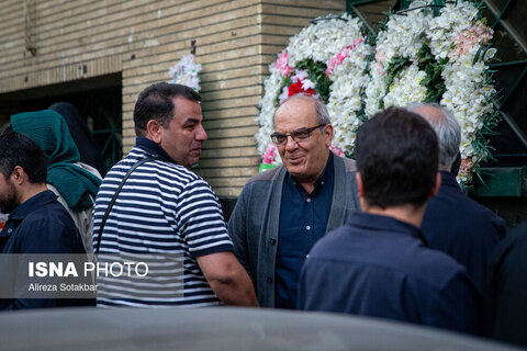 مراسم ترحیم سیدمحمد تاج‌زاده