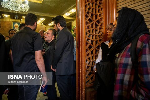 مراسم ترحیم سیدمحمد تاج‌زاده