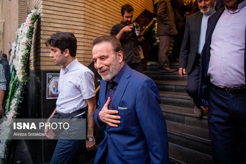 مراسم ترحیم سیدمحمد تاج‌زاده