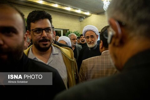 مراسم ترحیم سیدمحمد تاج‌زاده