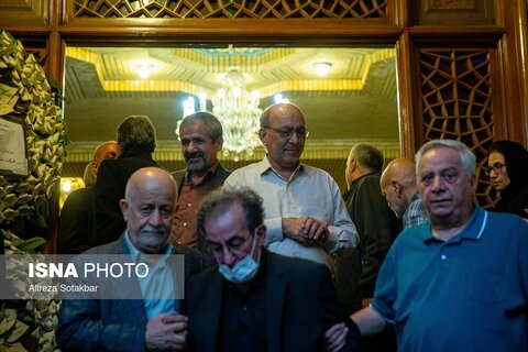 مراسم ترحیم سیدمحمد تاج‌زاده